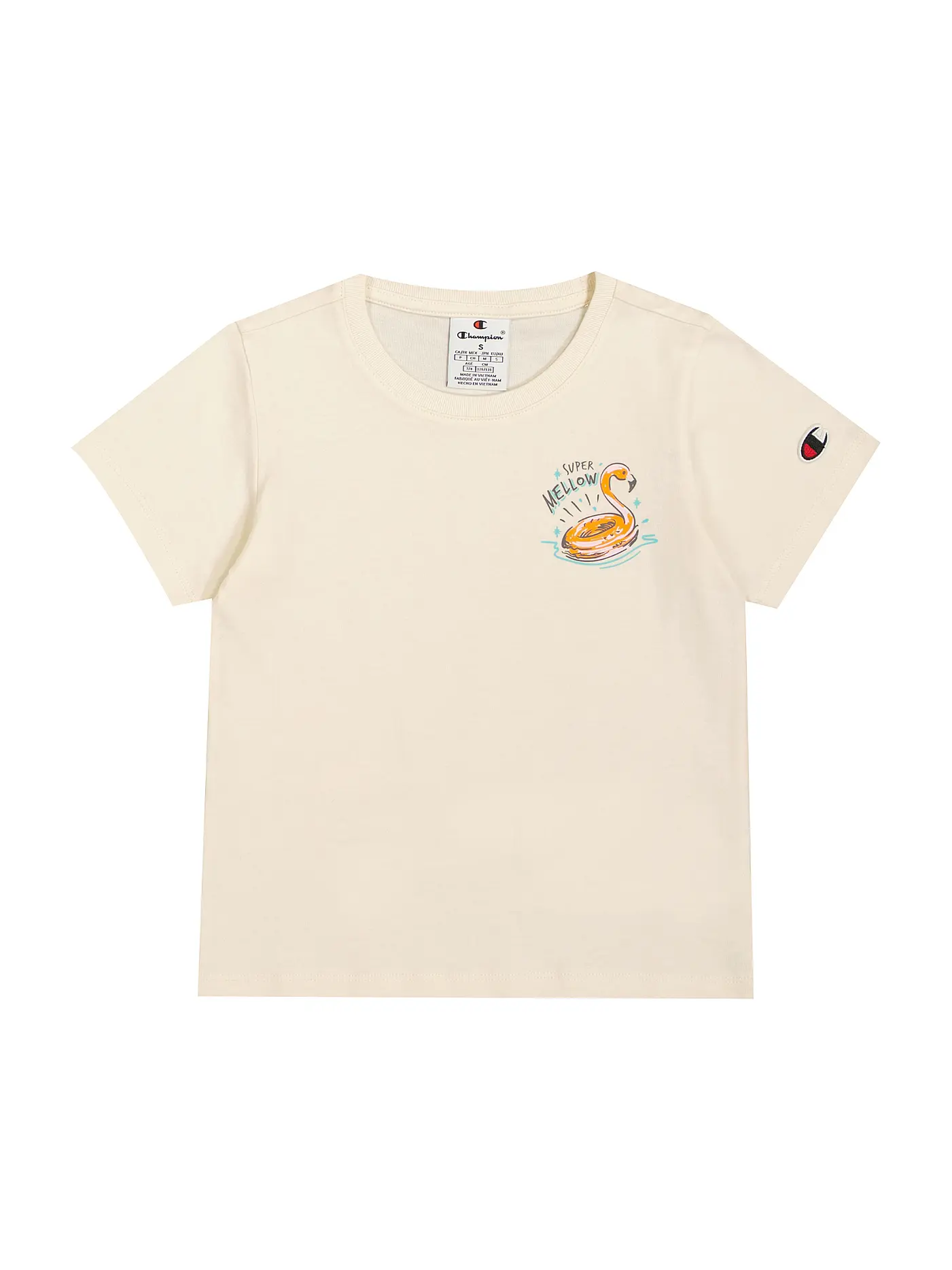 CHAMPION | Mädchen T-Shirt | beige
